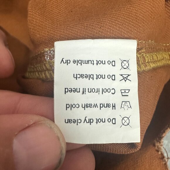 Leopard Print Denim Jacket With Gray Sleeves & Hood 100% Cotton Size S - Picture 5 of 5